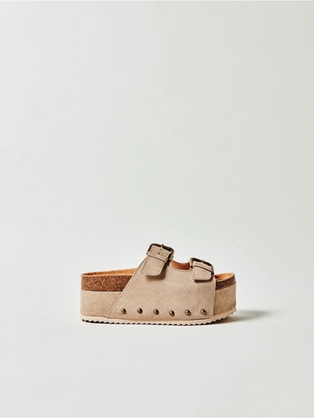 NWOT Free People Intentionally Blank Platform Sandal